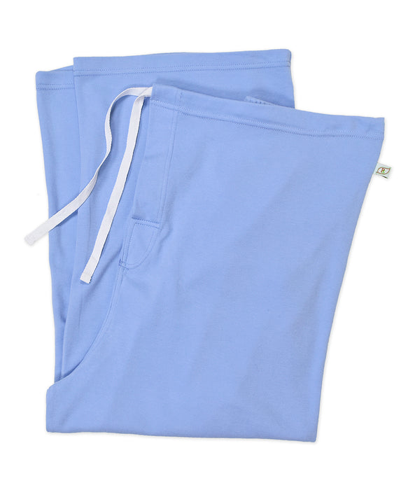 Unisex Patient Drawstring Pants (Medium, Light Blue)