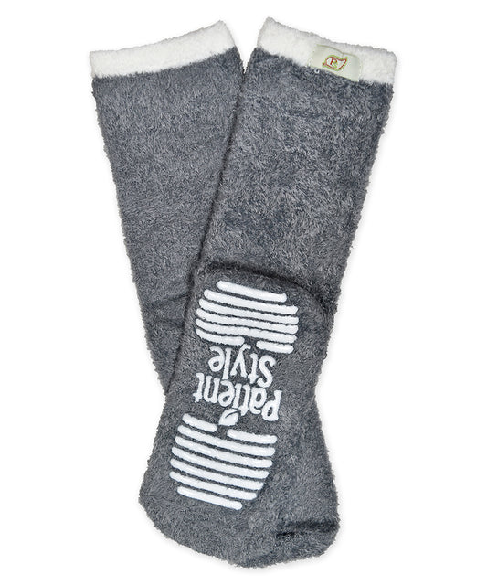 PatientStyle Slipper Socks - GREY 3-Pack